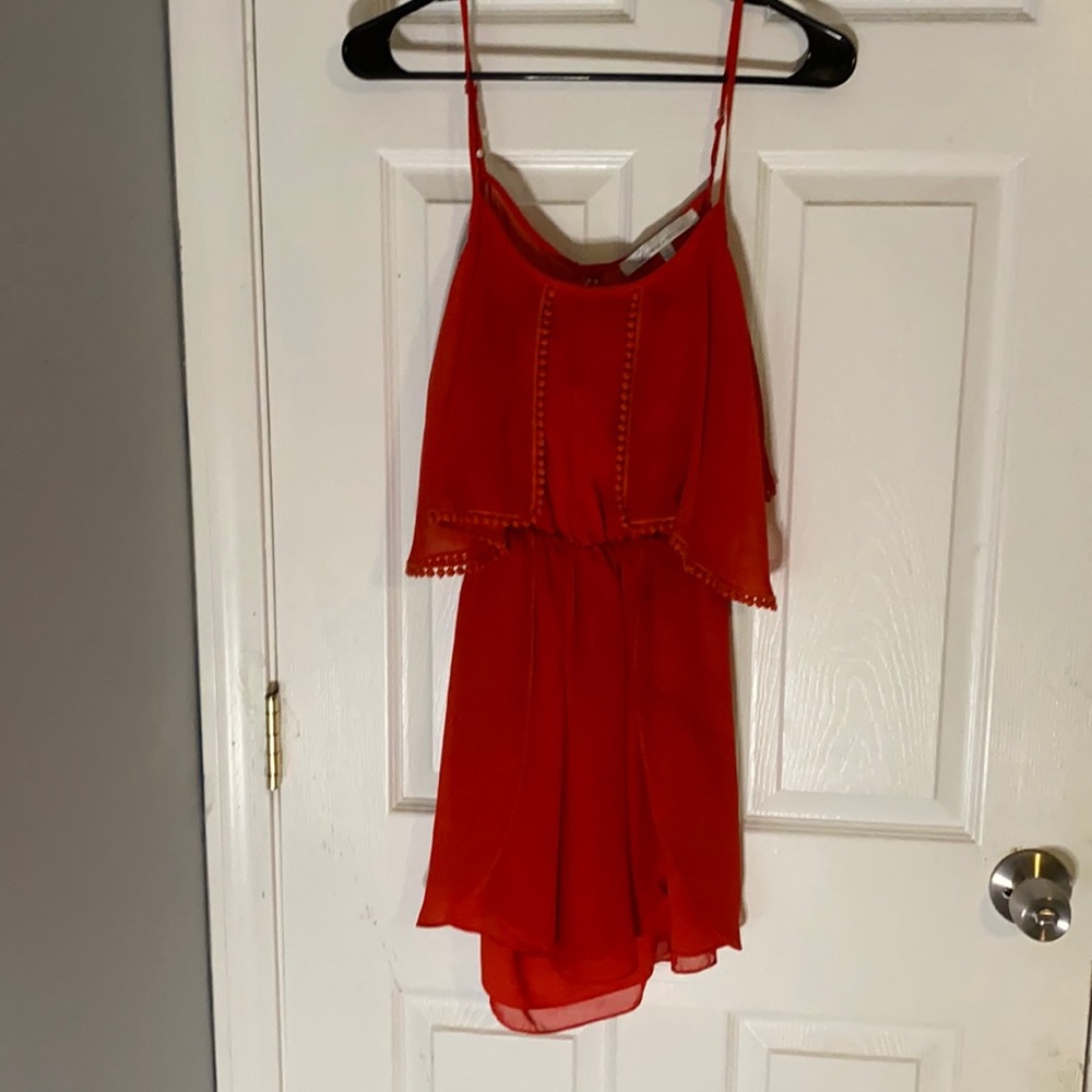 Size small, lovers and friends,red romper